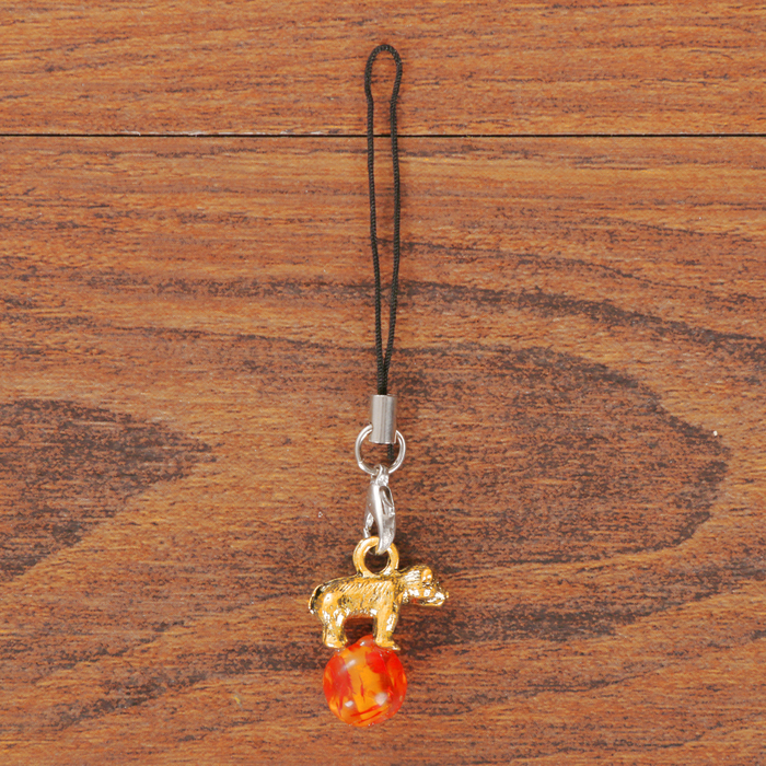 Открытка с подвеской «Новосибирск. Мишка на шаре»