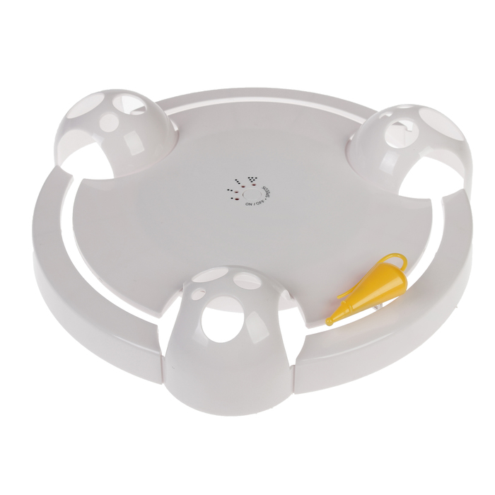 Интерактивная игрушка для кошек "Бегающая мышка" с 4 режимами движения