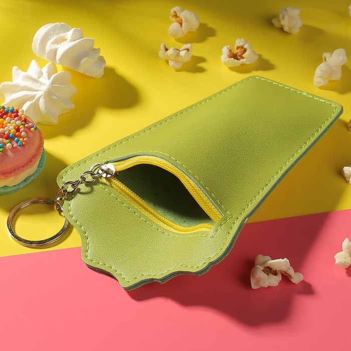 Кошелёк детский "Pop corn", отдел на молнии, с кольцом