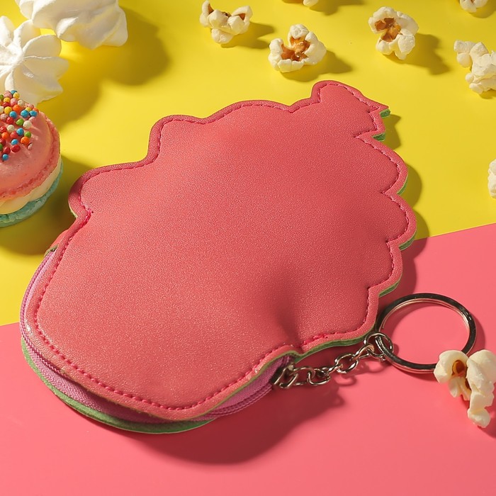 Кошелёк детский "Пирожное", отдел на молнии, с кольцом