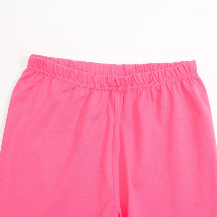 Пижама для девочки, рост 128 см, цвет бирюзовый