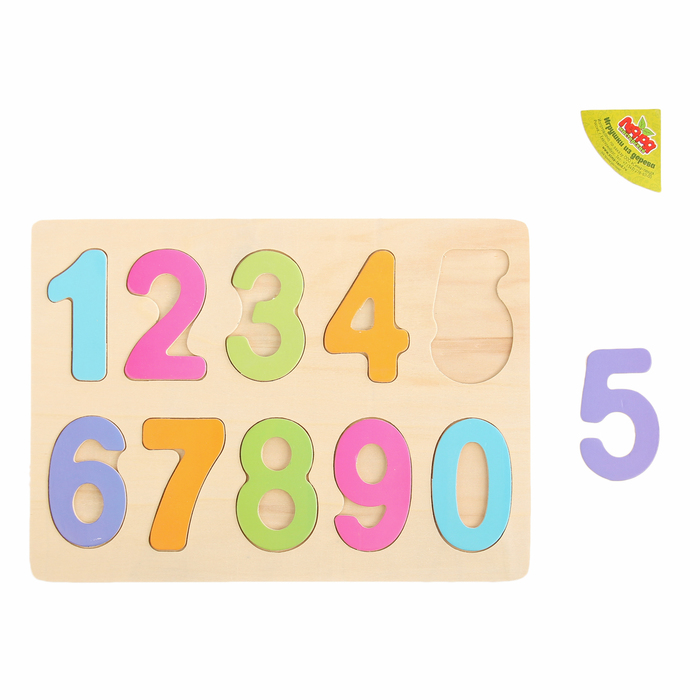 Рамка-вкладыш "Учим цифры"