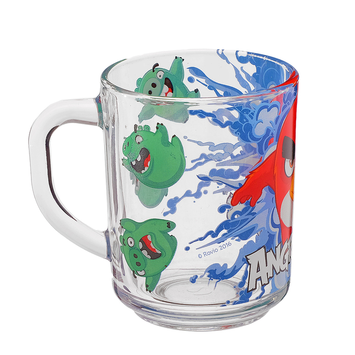 Набор посуды "Angry Birds. Рэд", 3 предмета: кружка 250 мл, салатник d=13 см 450 мл, тарелка d=19,5 см