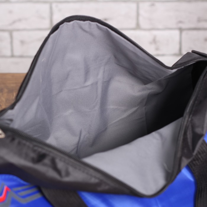 Сумка спорт Сэм, 40*21*23, 1 отд на молнии, длинн ремень, ярко-синий