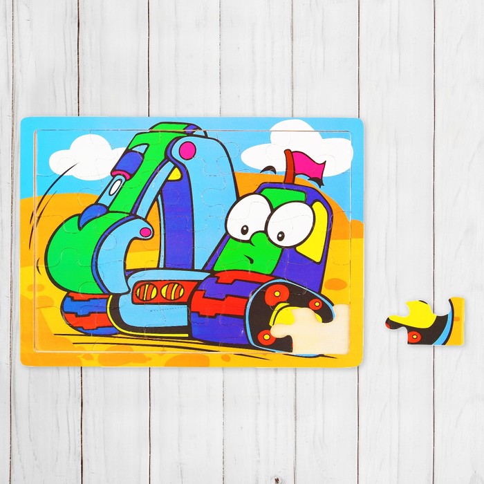 Пазл "Экскаватор"