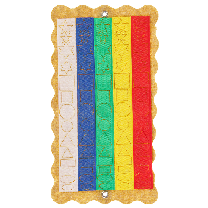 Развивающий набор "Разноцветные липучки" ПРИ-131