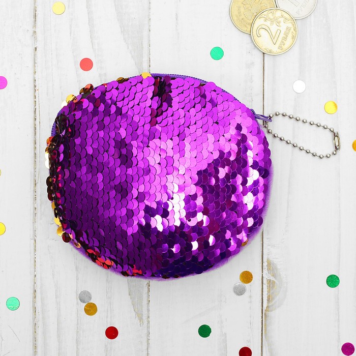 Кошелек мягкий "Хамелеон" круг