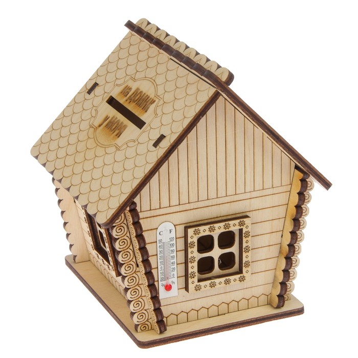 Копилка дерево "На домик у моря" МИКС 13,5х12,5х11,5 см