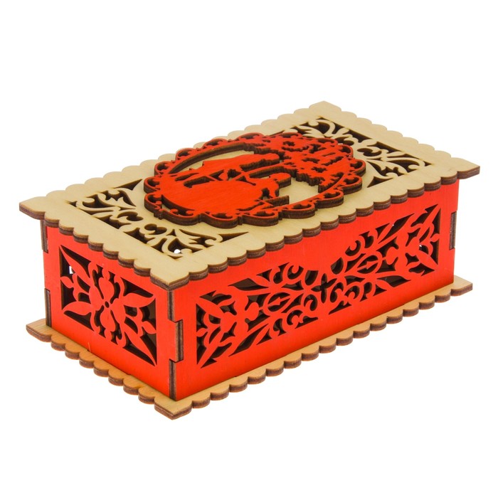 Шкатулка дерево "Ларец" 17х10х6 см