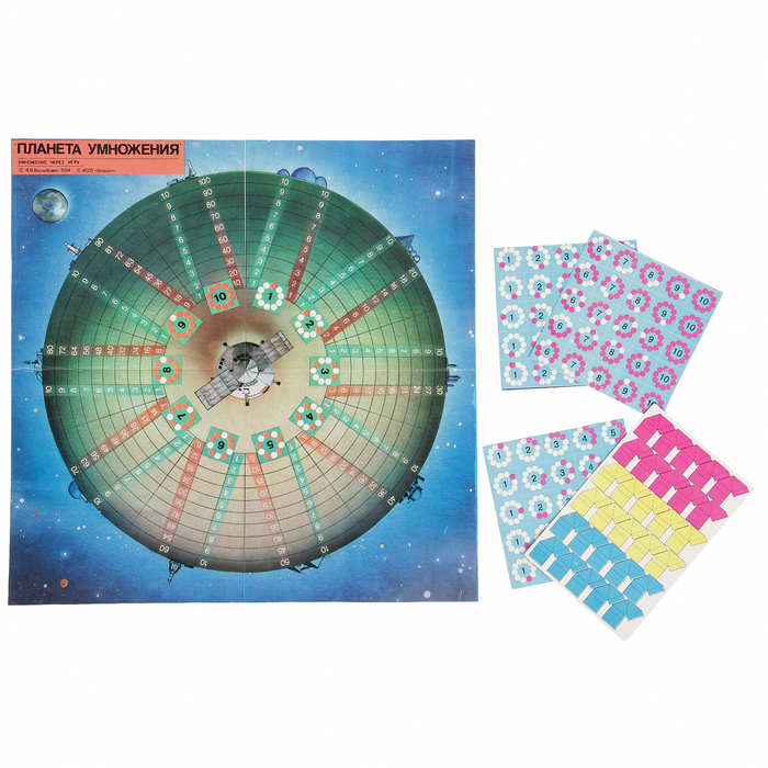 Развивающая игра "Планета умножения"  МАТ-010