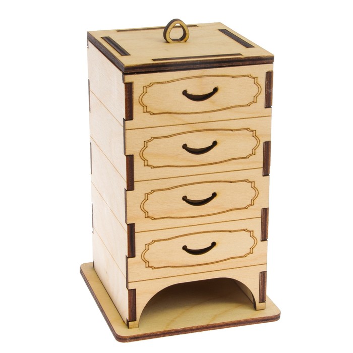 Чайный домик "Комод" 10х10,5х15 см