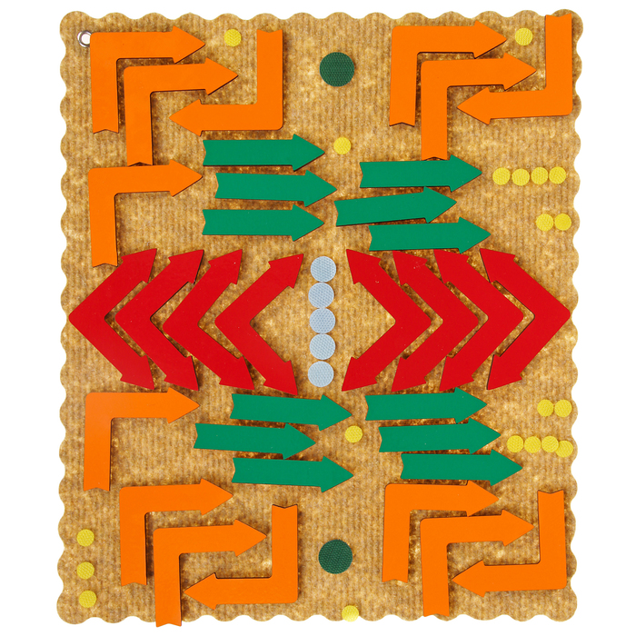 Развивающий набор "Умные стрелки. Ларчик"  ПРИ-080