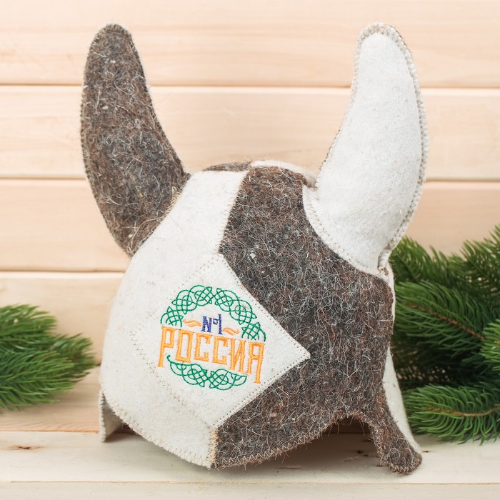 Шапка модельная Викинг "Россия № 1"