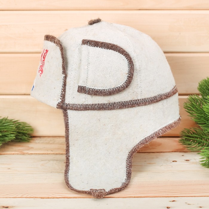 Шапка модельная Ушанка "Россия"