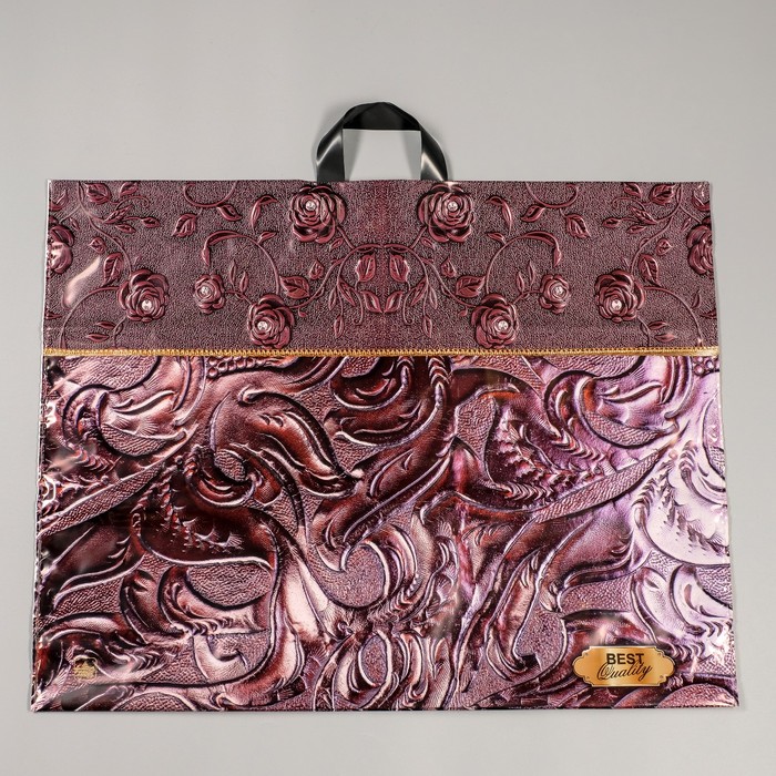 Пакет "Роскошь NEW", полиэтиленовый с петлевой ручкой, 55 х 70 см, 90 мкм