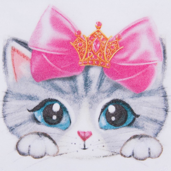 Набор детский Крошка Я "Лапочка дочка" слюнявчик и носки, 3-12 мес, 100% хл