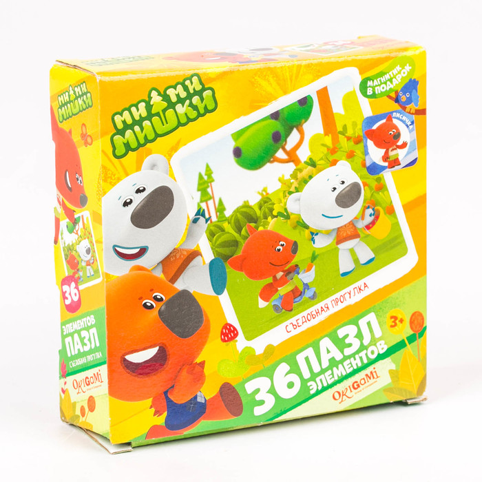 Пазл МиМиМишки "Съедобная прогулка", 36 элементов