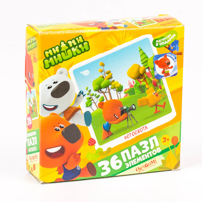 Пазл МиМиМишки "Фотоохота", 36 элементов