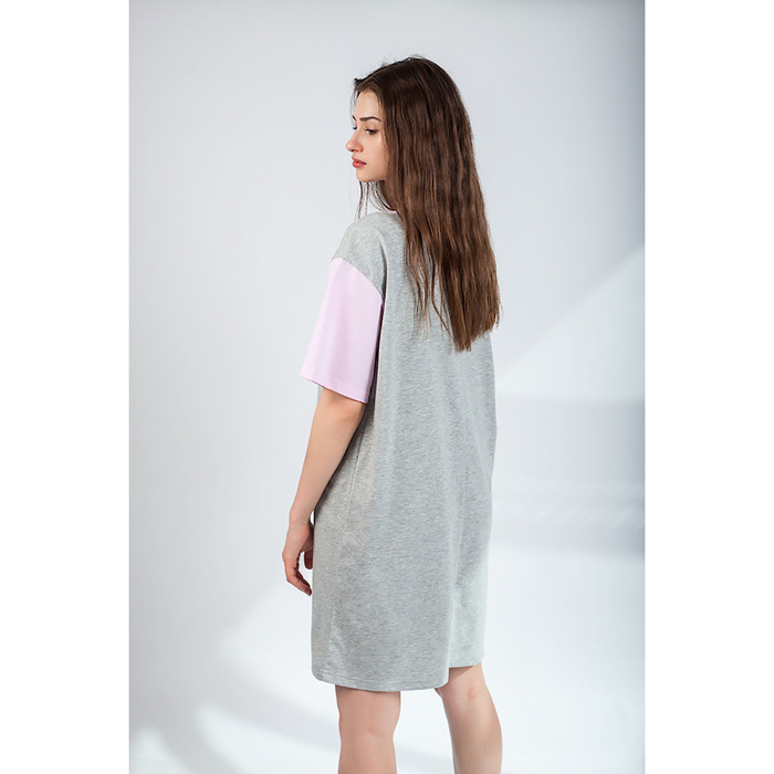 Платье женское 8928 цвет серый, р-р 52