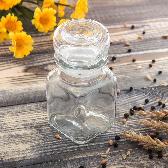 Банка для сыпучих продуктов 150 мл "Стелла"