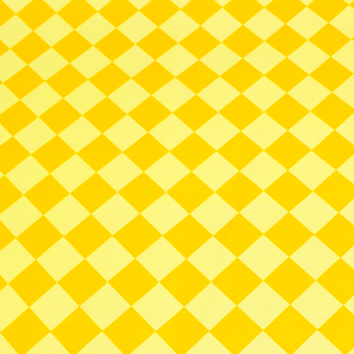 Плёнка металлизированная "Клетка", жёлтый, 70 х 100 см