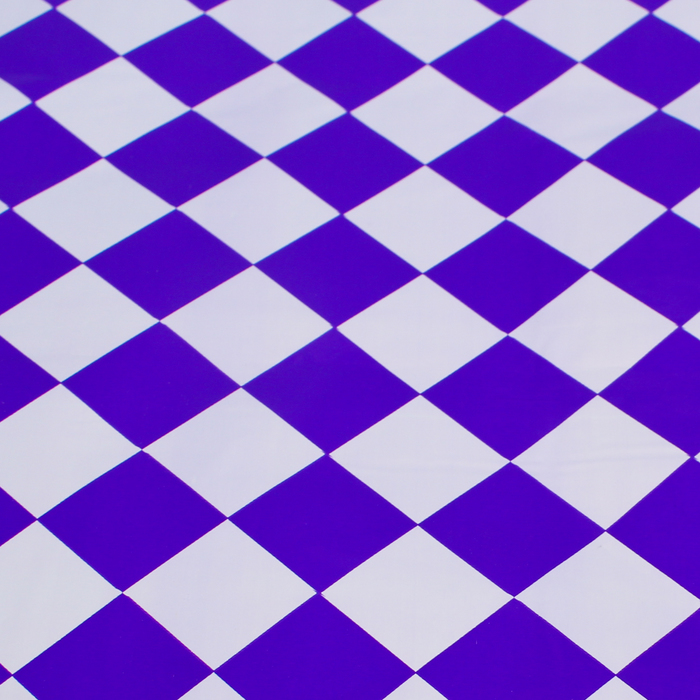 Плёнка металлизированная "Клетка", фиолетовый, 70 х 100 см