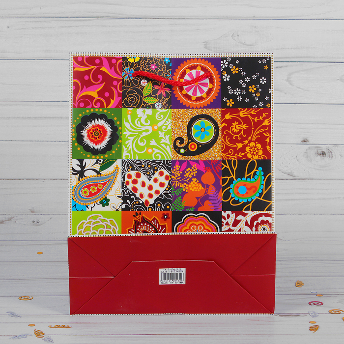 Пакет подарочный, люкс, 31 х 12 х 42 см