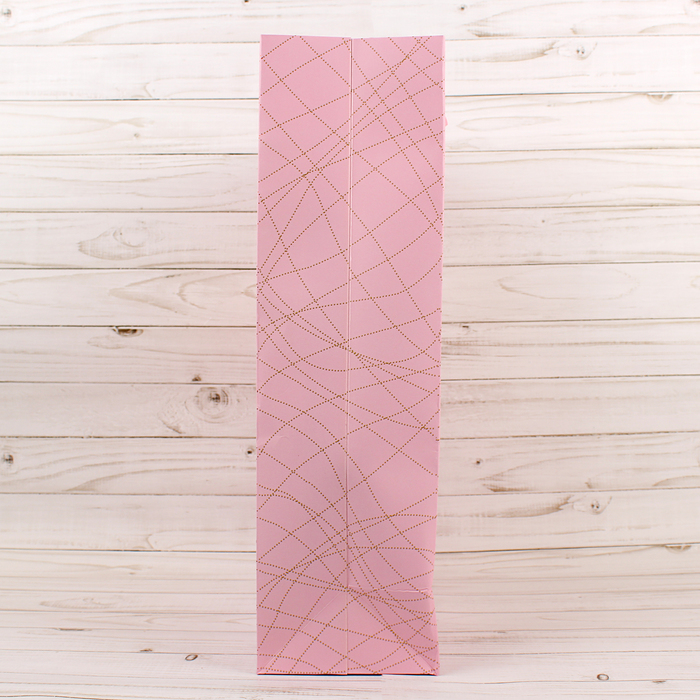 Пакет подарочный "Сердца", люкс, 31 х 12 х 42 см