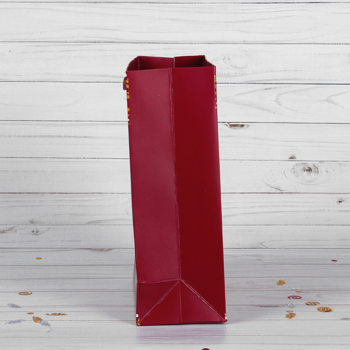 Пакет подарочный "Галстуки", люкс, 31 х 12 х 42 см