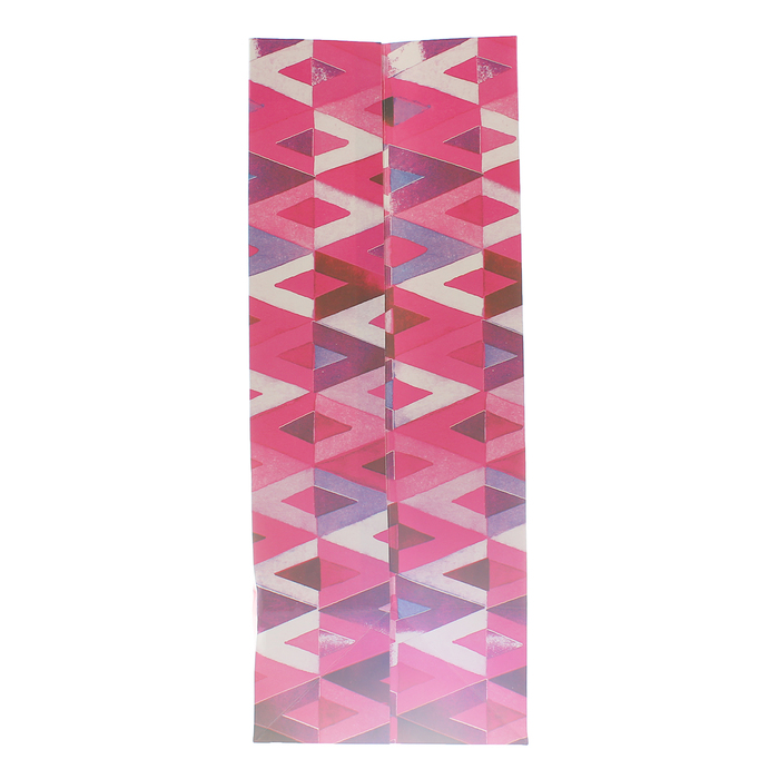 Пакет подарочный "Геометрия", цвет розовый, люкс, 59 х 17 х 44 см