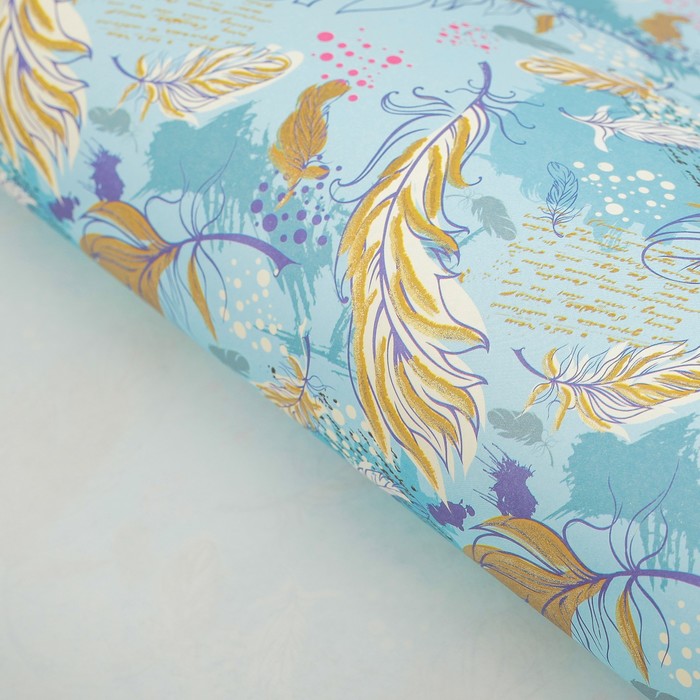 Бумага с золотым тиснением "Магический сон", 50 x 70 см