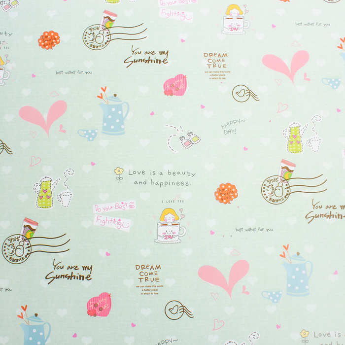 Бумага упаковочная 50 см х 70 см