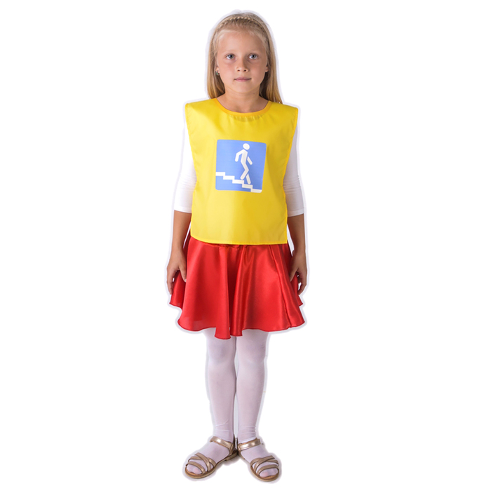 Жилет - дорожный знак "Подземный переход"