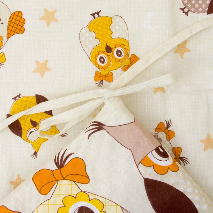 Комплект в кровать "Совушки" 6пр., бязь/аэрофайбер, 120г/м, хл100%