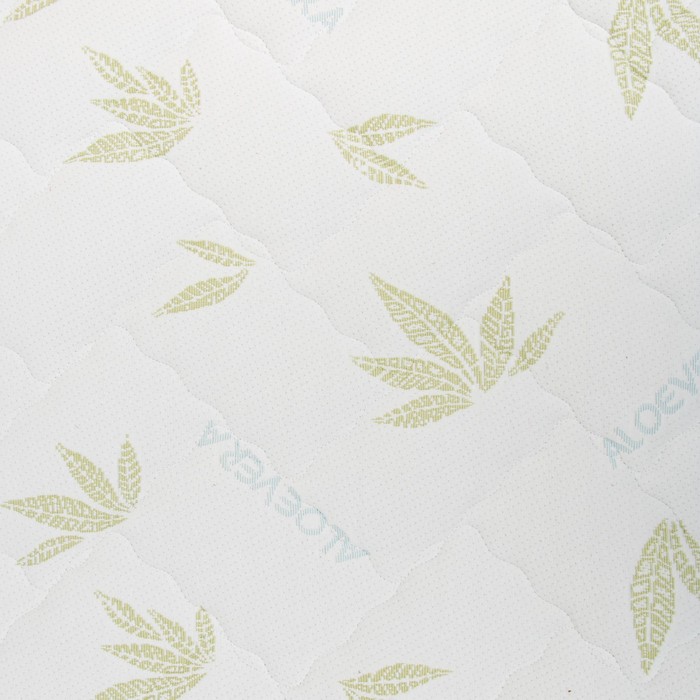 Матрас беспружинный БАЮ-БАЮ Люкс, 120х60х10см, трикотаж/алое/биококос/латекс