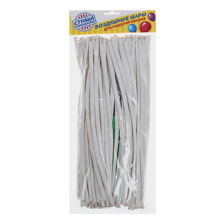 Набор шаров для моделирования 260, белый цвет, 100 шт + насос