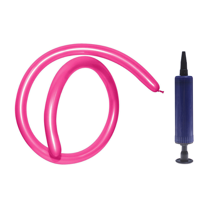 Набор шаров для моделирования 260, малиновый цвет, 100 шт + насос