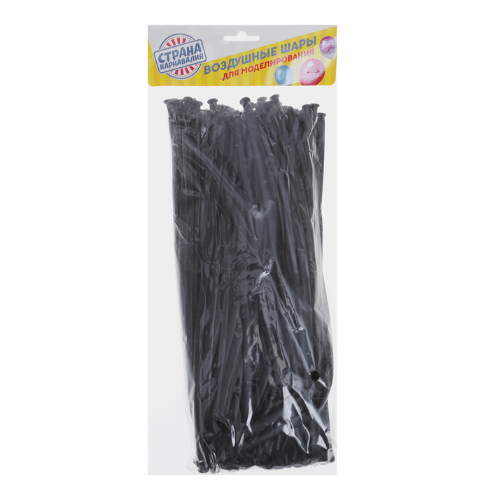 Набор шаров для моделирования 260, черный цвет, 100 шт + насос