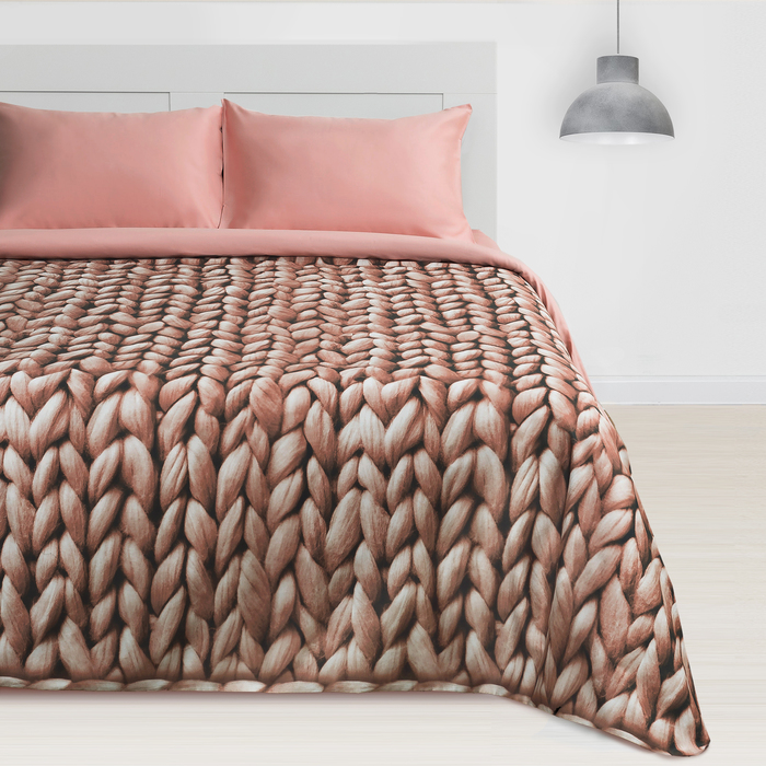 Постельное бельё "Этель" Дуэт Мягкие сны (вид 1) 143 х 215 см - 2 шт, 220 х 240 см, 50 х 70 см - 2 шт, мако-сатин, 128 г/м²