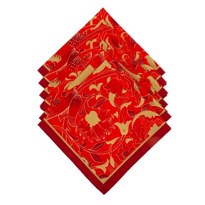 Набор столовый Этель" Сказочные узоры", скатерть 220 х 150 см, салфетки - 12 шт, 100% хл