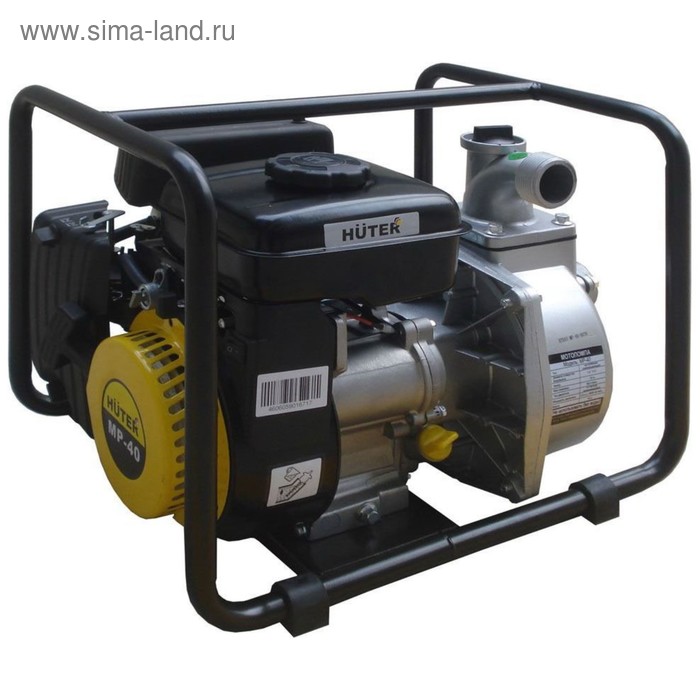 

Мотопомпа Huter MP-40, 2.8 л.с., 87 м3, 300 л/мин, глубина 8 м