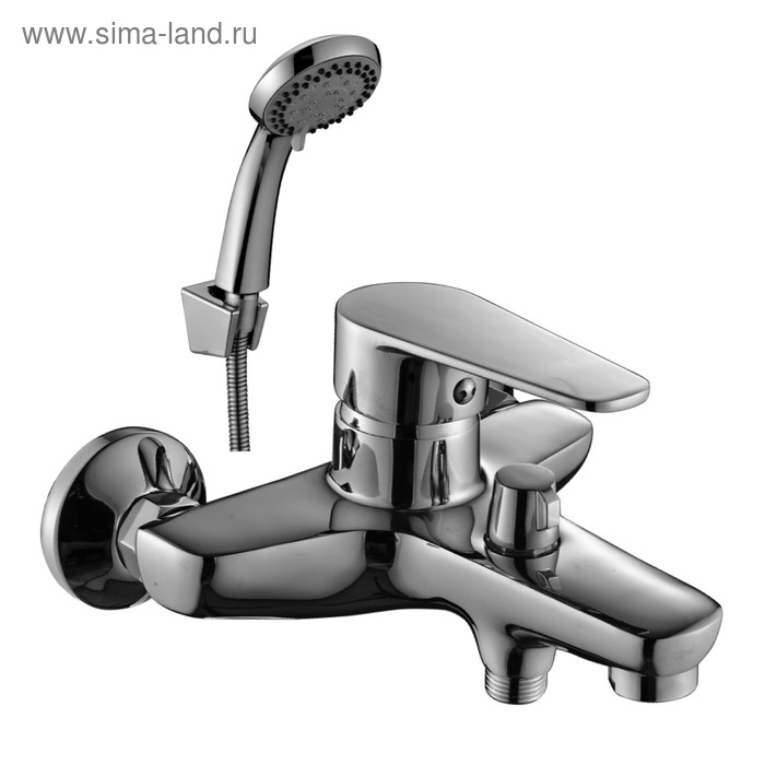 Смеситель для ванны Decoroom DR69036 однорычажный с коротким изливом хром 4161₽