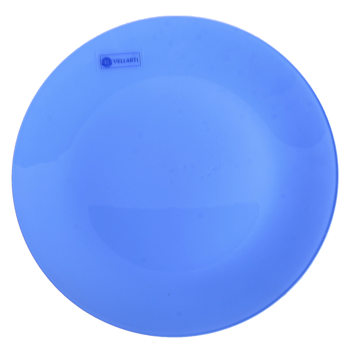Тарелка 24 см, цвет голубой