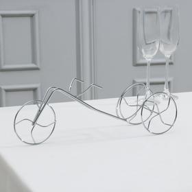 

Подставка для бутылки Доляна «Велосипед», 35×9×12 см