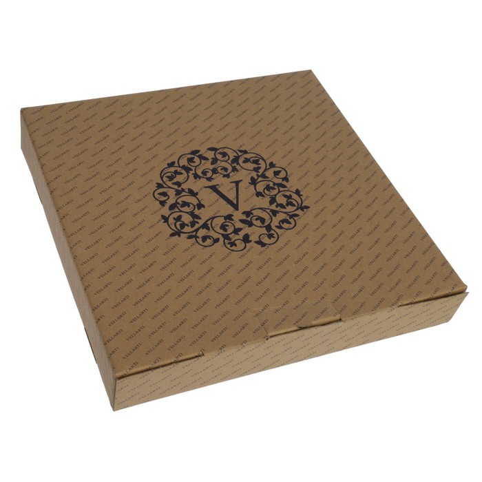 Этажерка 2-ярусная 19,5х29,5 см, цвет красный, подарочная упаковка