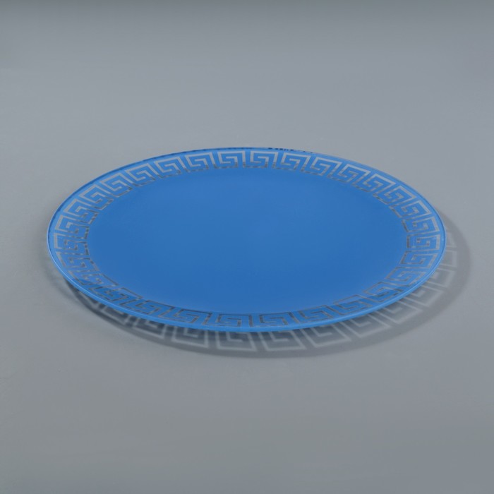 Блюдо 30 см "Версаче", цвет синий