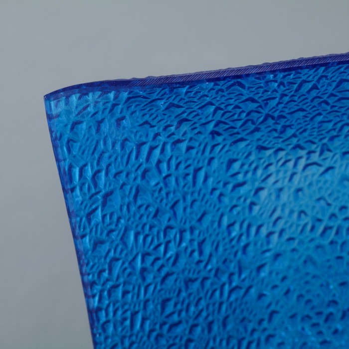 Сервиз столовый 7 предметов: 1 тарелка 29,5х29,5 см, 6 тарелок 19,5х19,5 см, цвет синий, подарочная упаковка