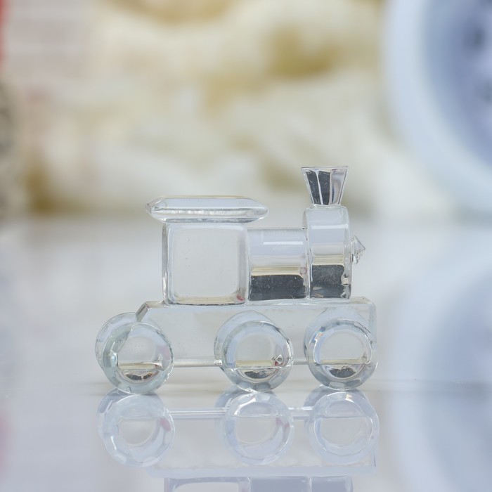 Сувенир стекло "Паровозик" 4,2х4,5х3,2 см