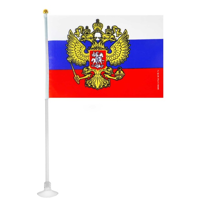 Флаг на присоске "Россия"
