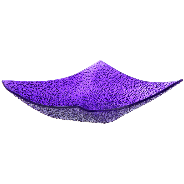 Тарелка 18х18 см, цвет фиолетовый